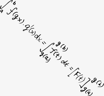 创意初中数学公式免抠背景几何/扁平/渐变元素