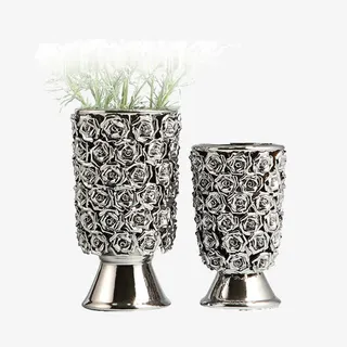 鲜花花插玫瑰花瓶摆件-家居装饰免抠