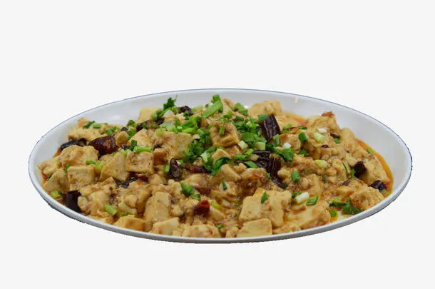 虾酱烧豆腐免抠