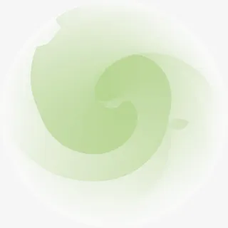 绿色扭曲光芒免抠