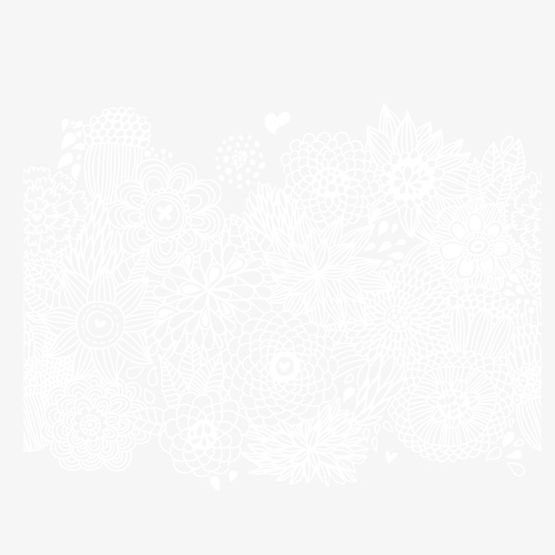 白色玫瑰花纹理矢量免抠