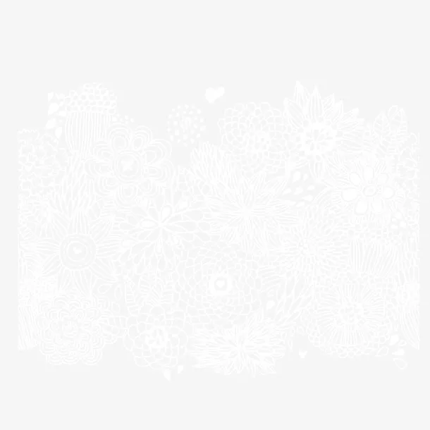 白色玫瑰花纹理矢量免抠