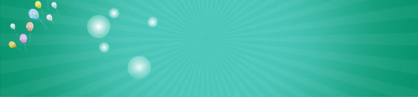 绿色儿童节banner背景图