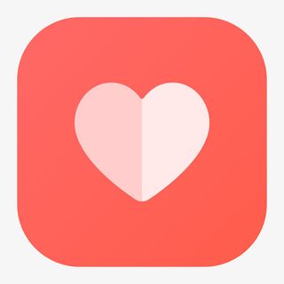 红色圆角喜欢按钮免抠