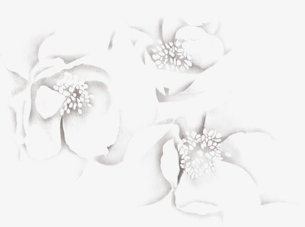 梦幻紫灰色花纹底纹免抠