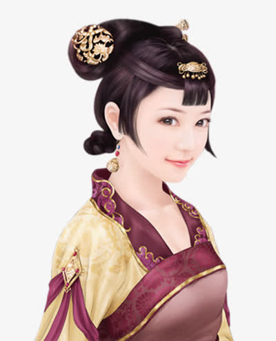 古代美女免抠