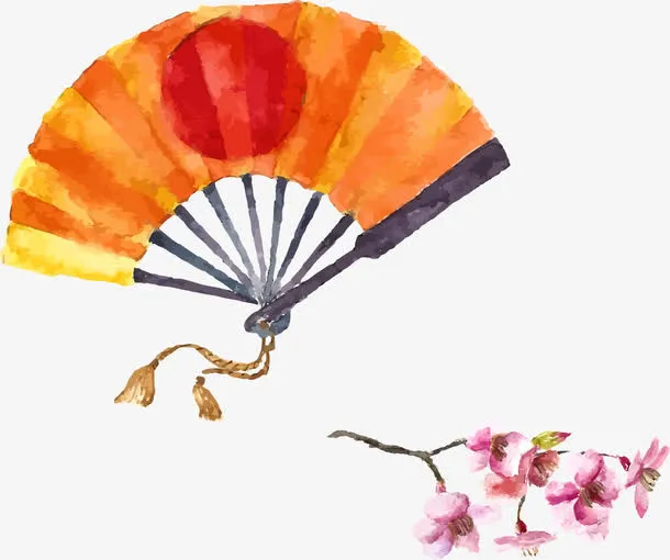 日本风插画矢量图免抠