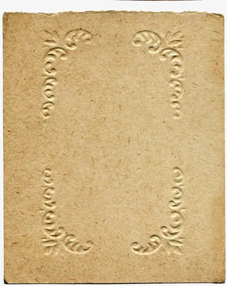 怀旧纸张信纸免抠