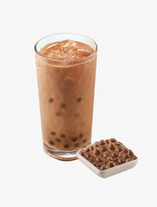 红豆奶茶珍珠免抠