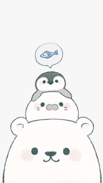 卡通可爱小动物插画免抠