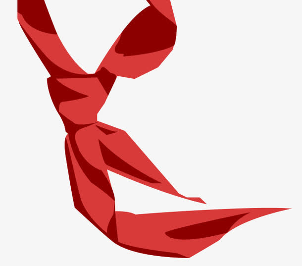 卡通红领巾免抠