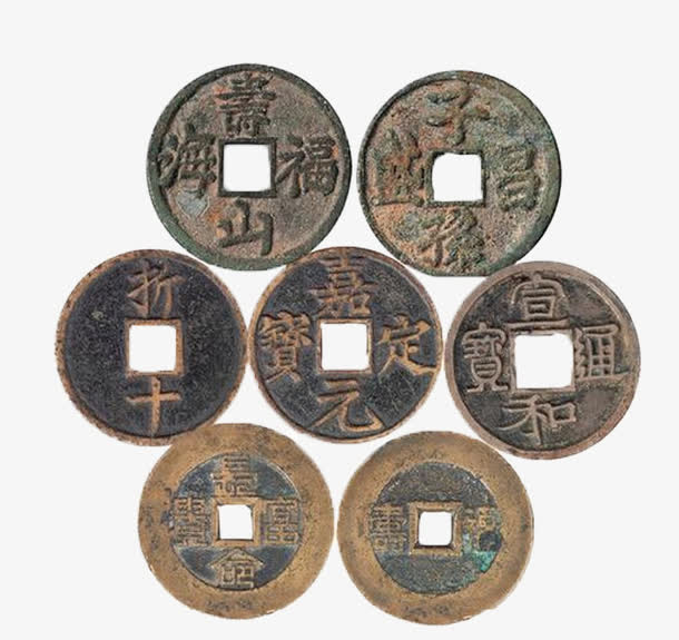 免抠素材铜钱图片免抠