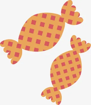 卡通糖果图案免抠