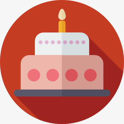 生日蛋糕图标免抠
