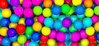 彩色海洋球高清