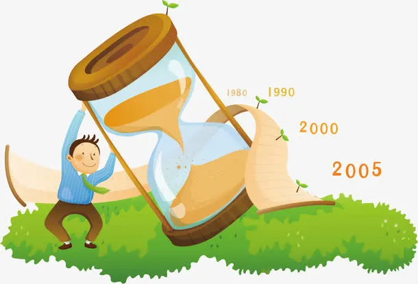 矢量卡通商务元素免抠