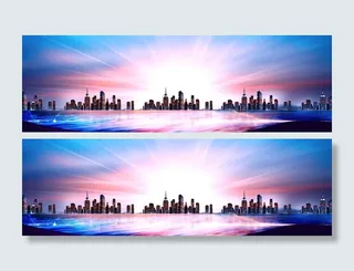 商务科技海报背景高清