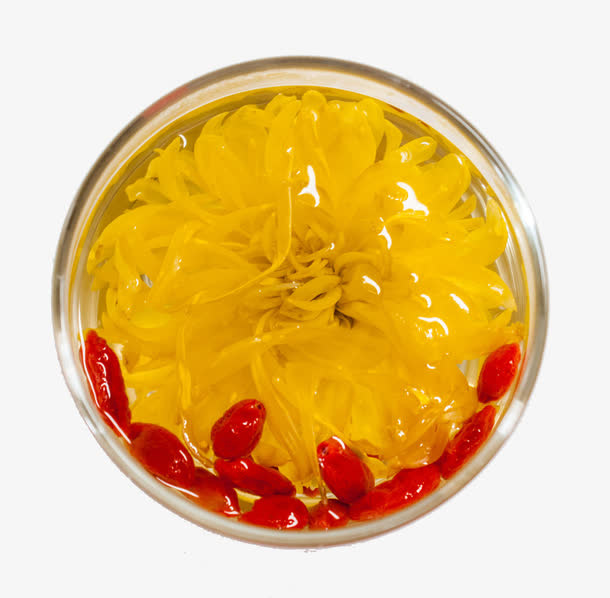 枸杞菊花免抠