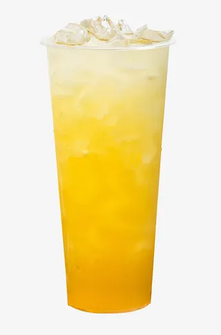 柠檬薄荷绿茶实物免抠