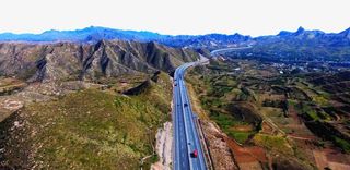 旅游景区太行山免抠