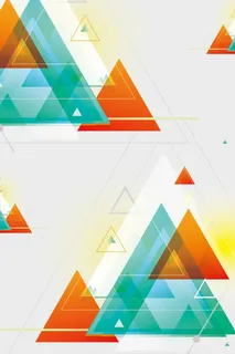 简约清新三角立体高清