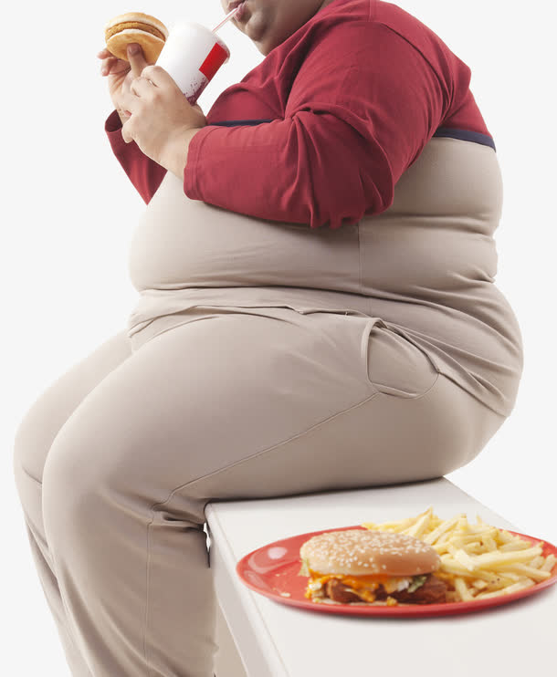 高热量垃圾食品免抠