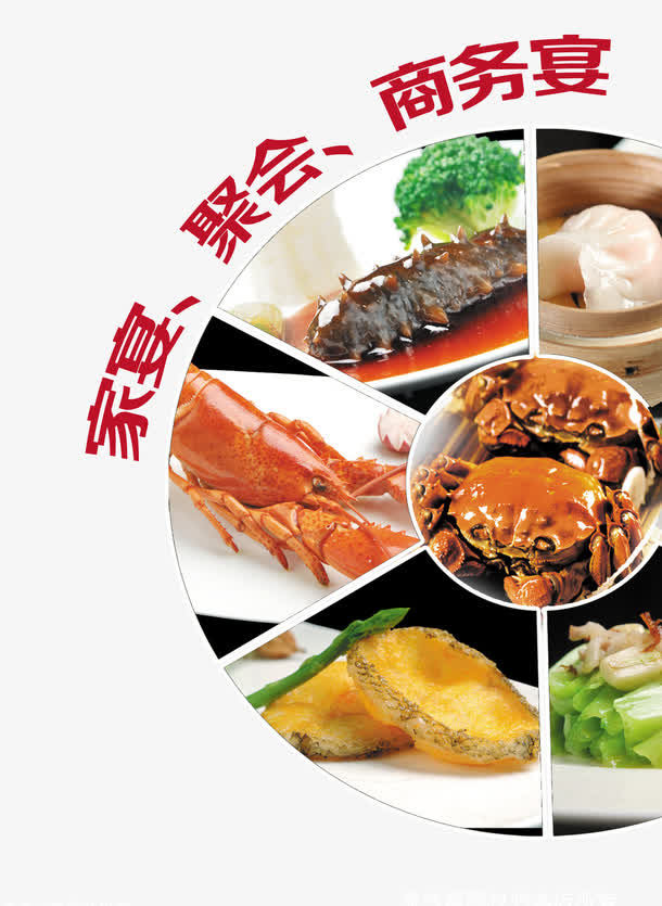 家宴聚会商务宴请免抠