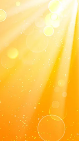 简约阳光圆点底纹黄色渐变h5背景图高清