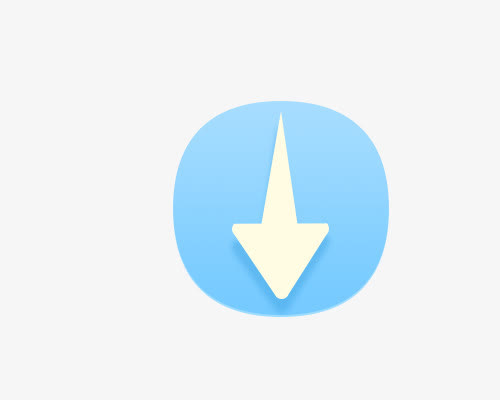 一个下载图标免抠