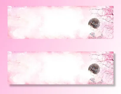 桃花节文艺梦幻女生粉色背景高清文艺清新背景