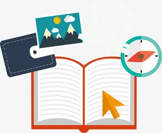 旅行日记记录免抠