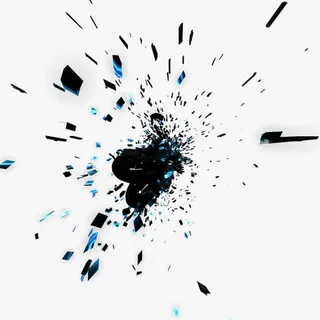 爆炸碎片免抠