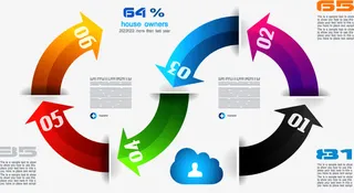 商务信息图表示意图免抠