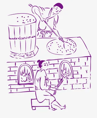 烘炒线描图免抠