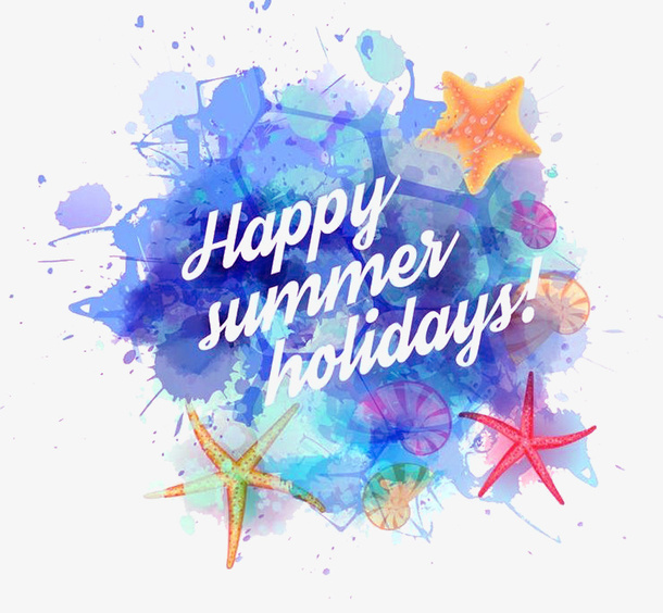 蓝紫色海洋生物免抠