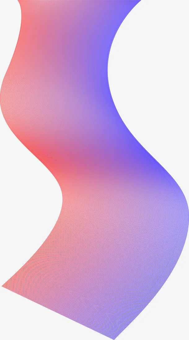 好看的弧形渐变纹理免抠