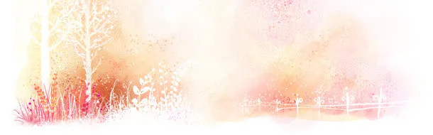 梦幻清新手绘卡通背景