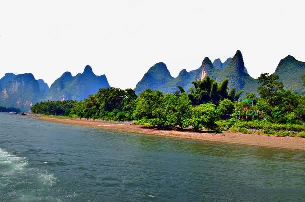 桂林漓江旅游免抠