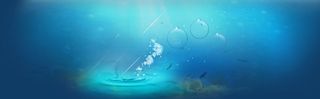 电商面膜海洋梦幻背景banner