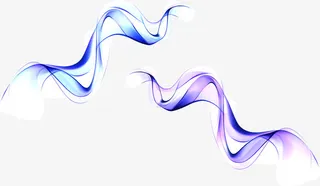 线型渐变条纹免抠