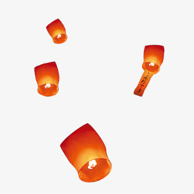 孔明灯免抠