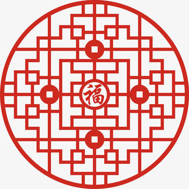 传统元素免抠