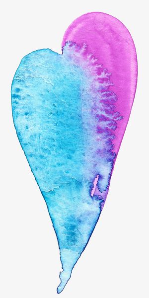 手绘水彩素材水彩花卉图片免抠