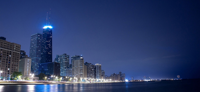 城市夜景海报素材高清