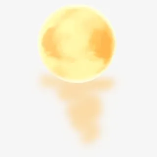 中秋节月亮倒影免抠