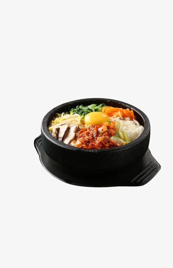 泡菜石锅拌饭免抠