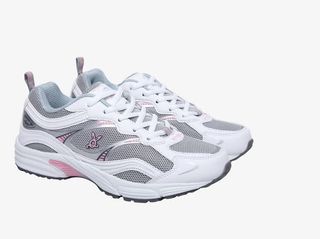 白色春季运动女鞋免抠