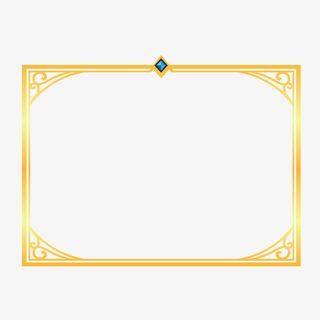 游戏边框 装饰 细节 质感 四角装饰免抠
