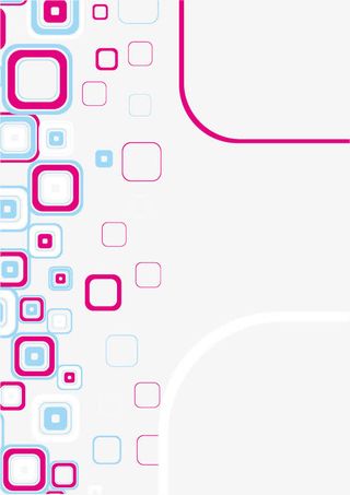 抽象花纹炫彩海报模板免抠