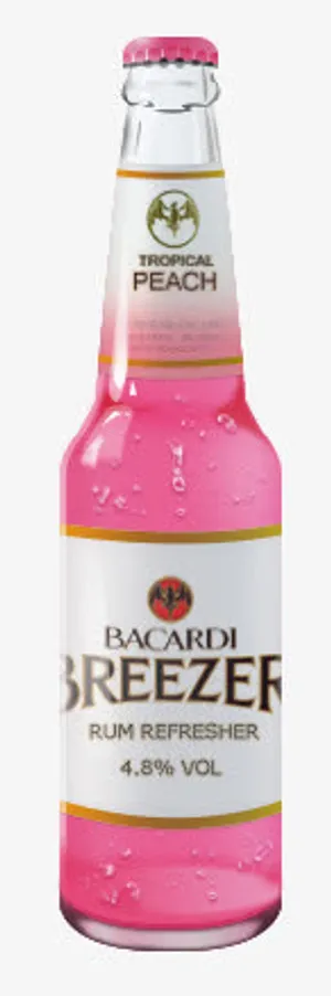 粉色玻璃瓶免抠